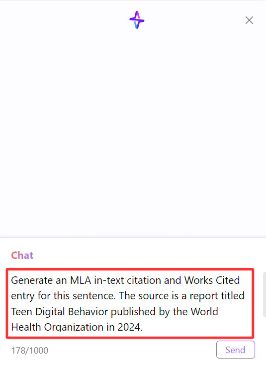 Generate Citation Prompt