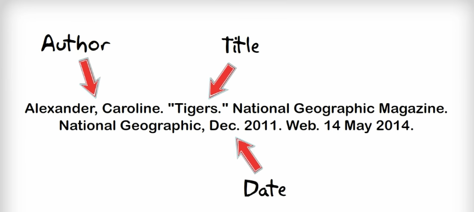 Common information in citations