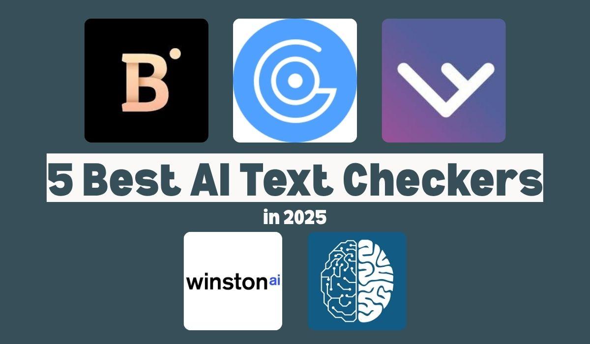 5 Best AI Text Checkers in 2025