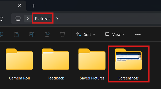 How to take screenshots in Samsung laptop Windows 11
