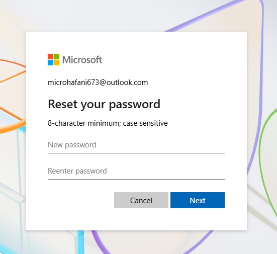 Set a New Password