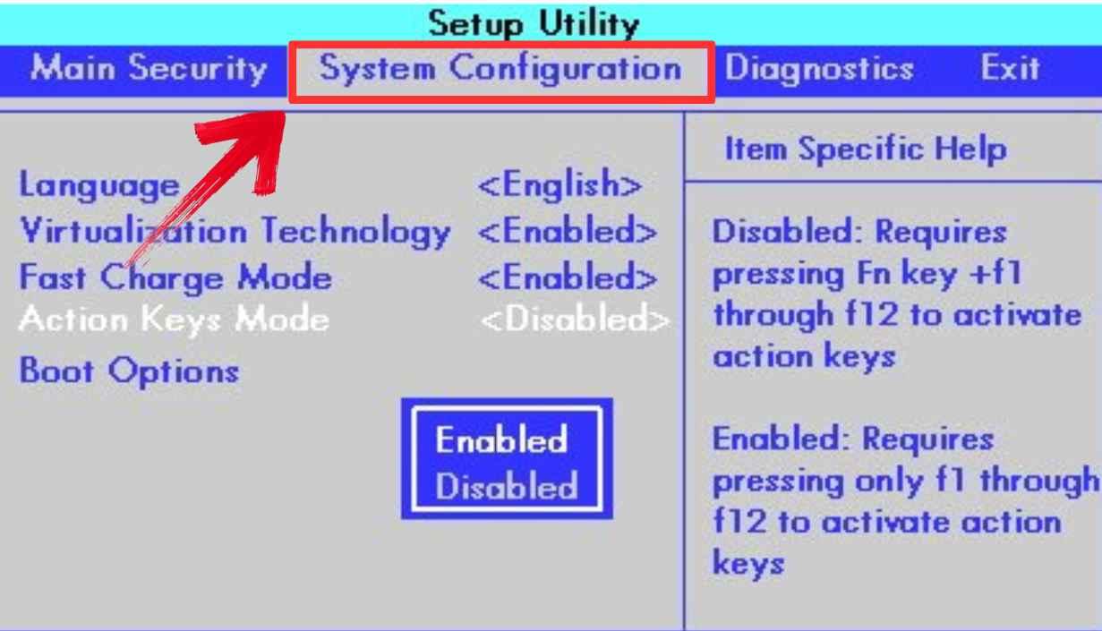 System Configuration