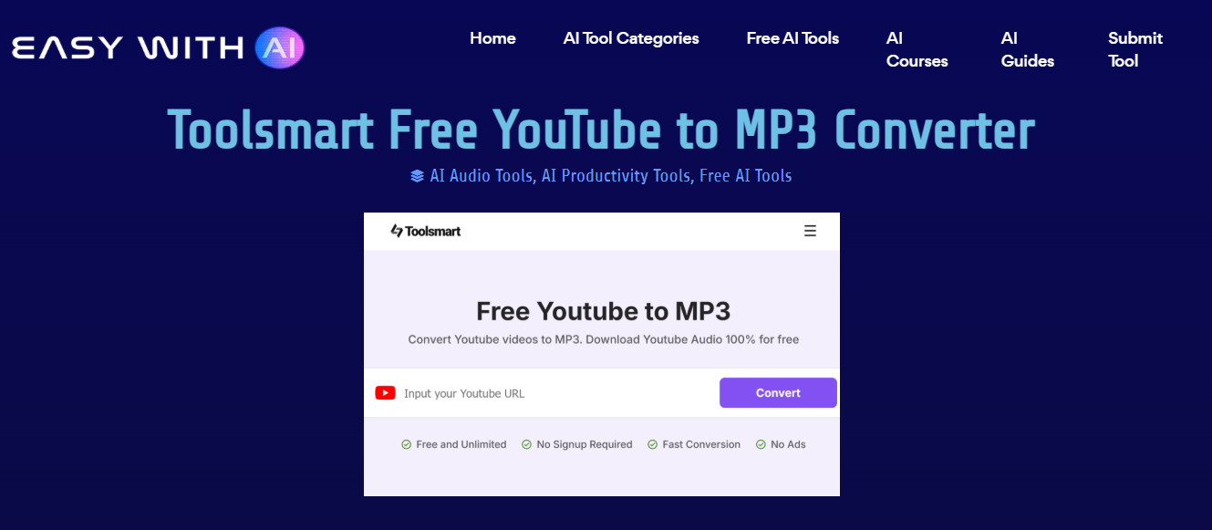  Toolsmart MP3 Convertor