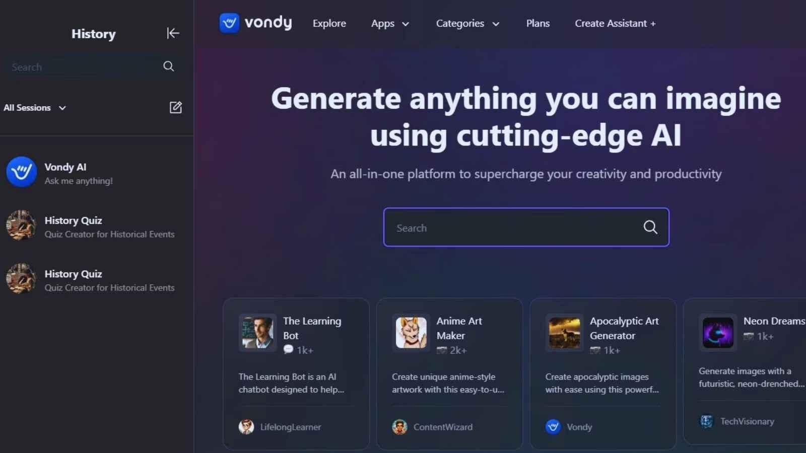  Vondy Website