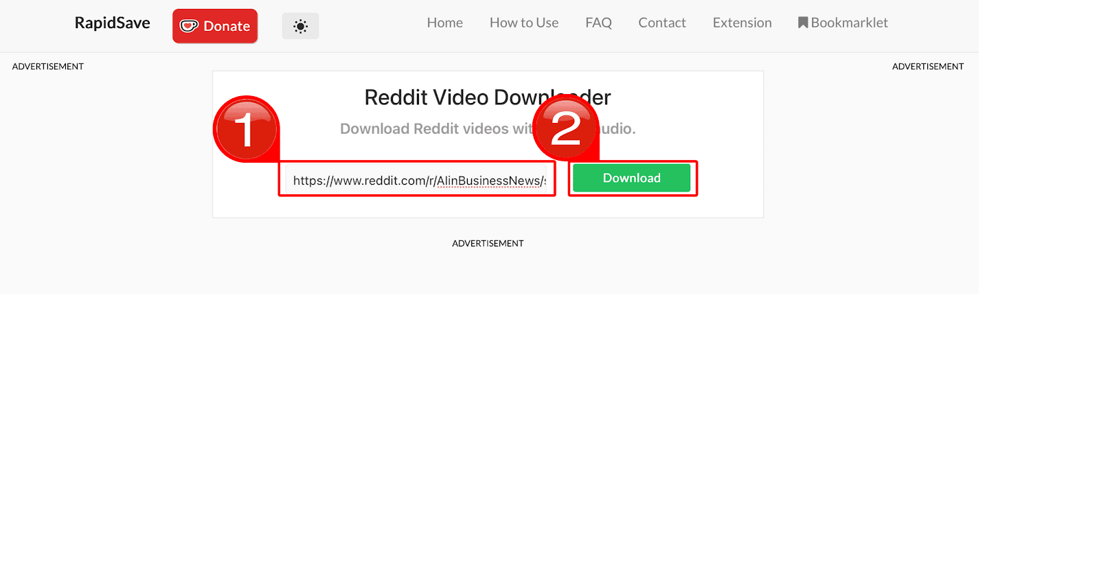  Paste Video URL Link
