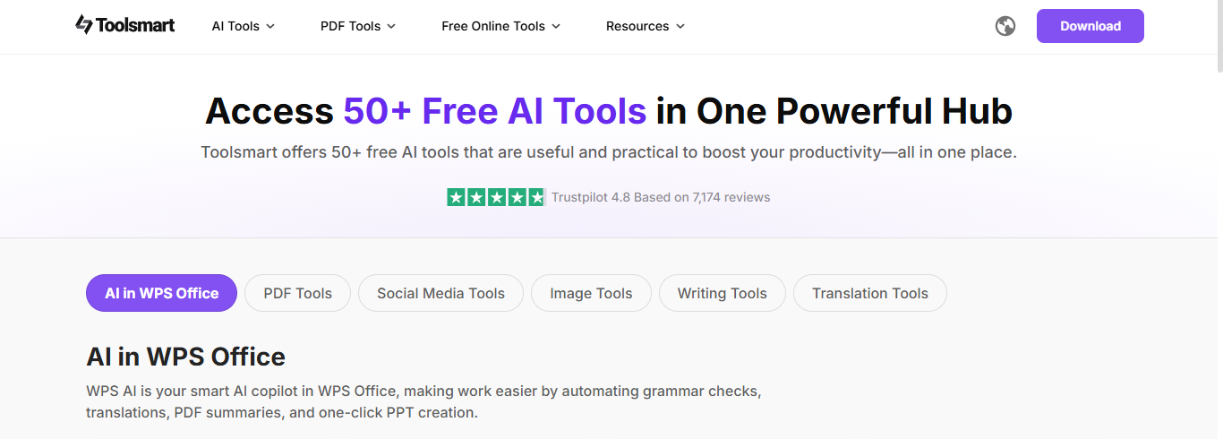 Toolsmart AI tools