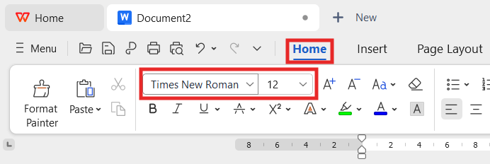 MLA Heading format using WPS Office