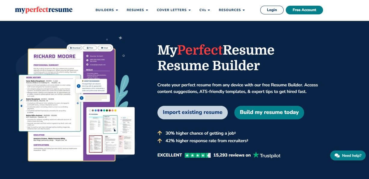 Myperfectresume