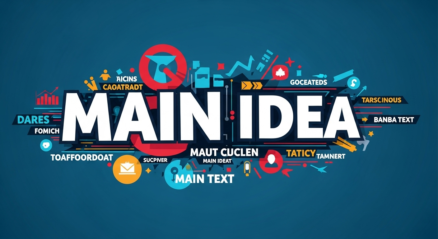 what is the main idea of a text