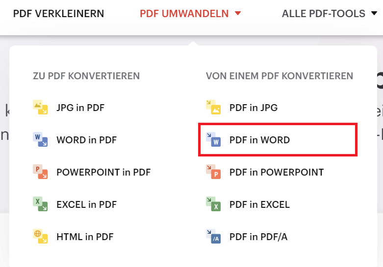 Einfache Wege, um PDF in Word mit iLovePDF zu konvertieren