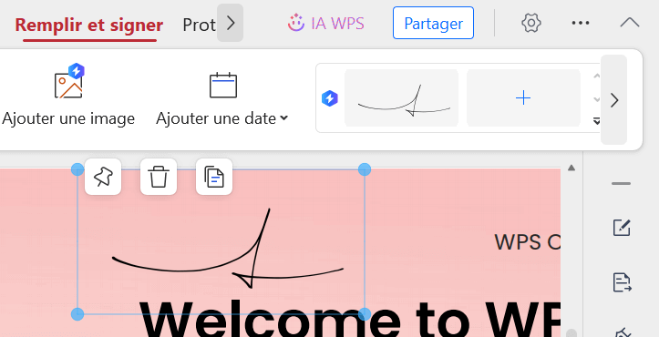 Placer une Signature dans un Contrat PDF