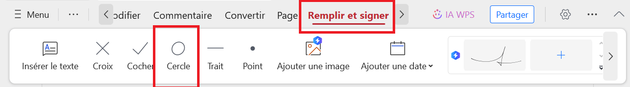 Insérer des éléments de liste à puces