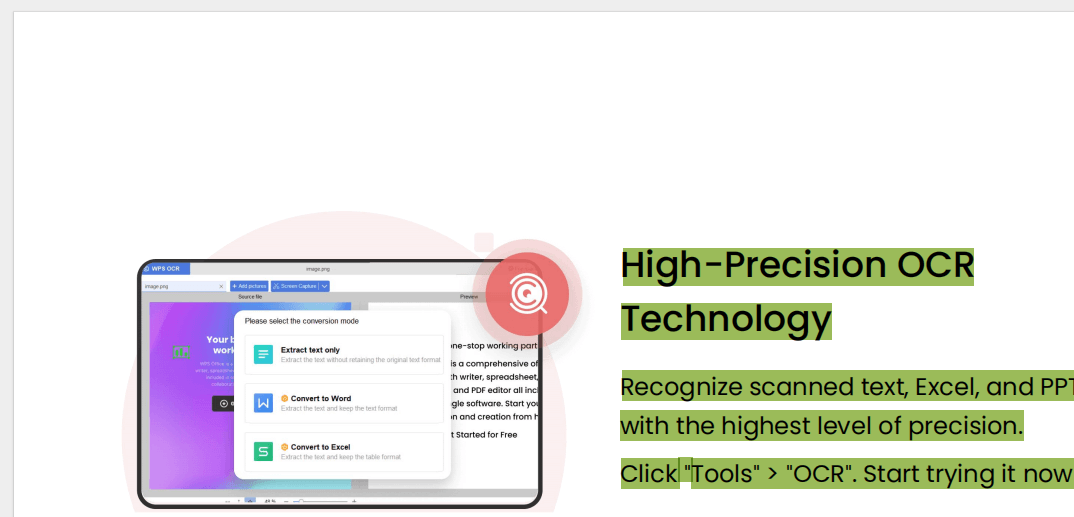 Outil de surlignage dans les PDF