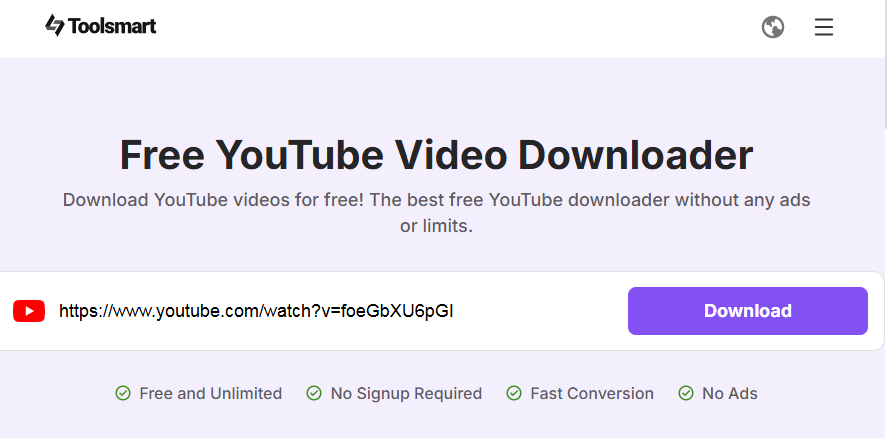  Click download