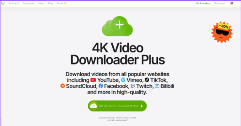 Navigate to the 4kdownload.com