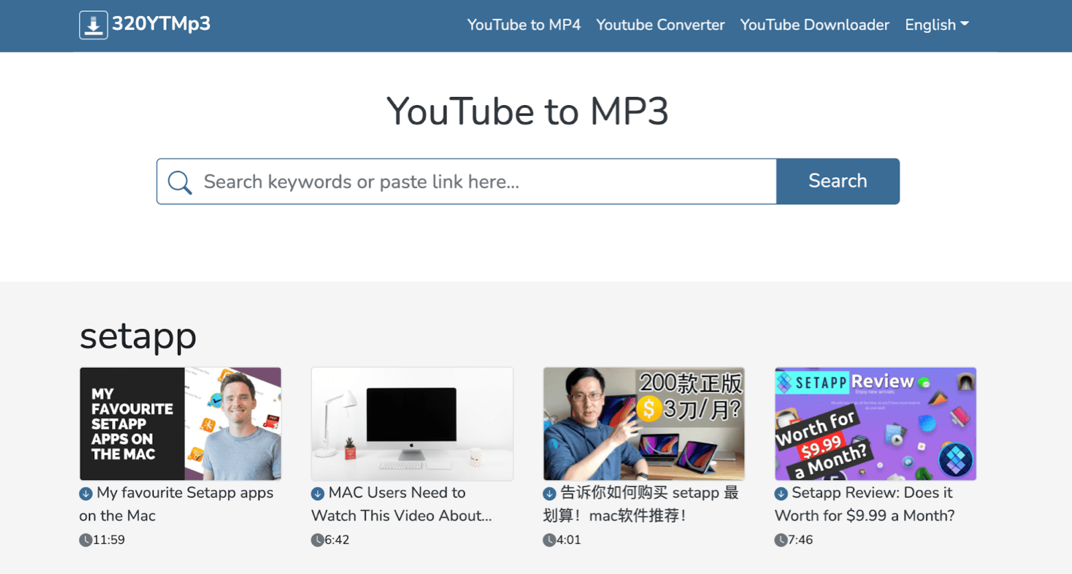 320ytmp3 Convertor Online