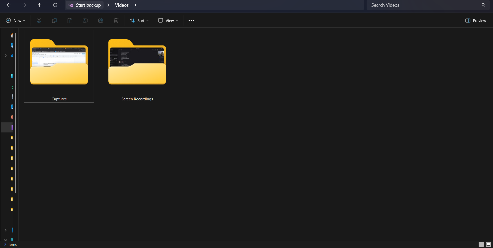  Captures Folder