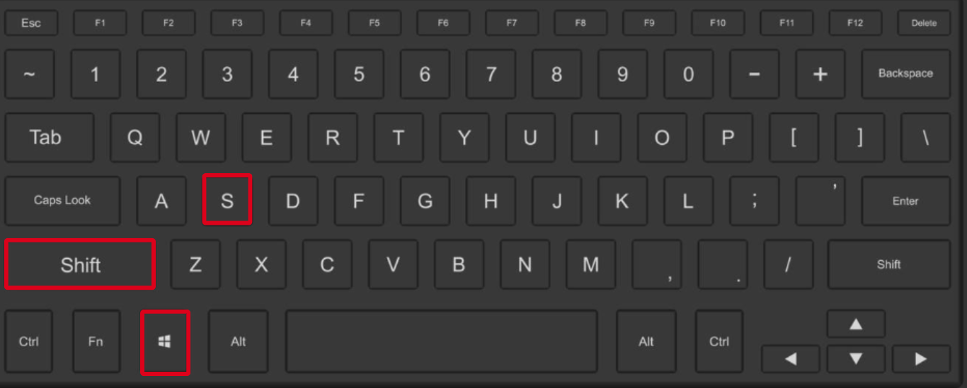 Snipping Tool Keyboard Shortcut