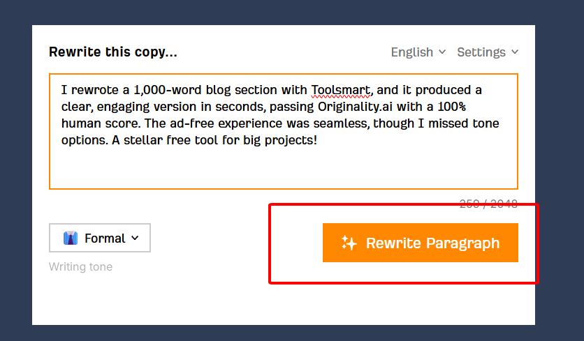  Click rewrite