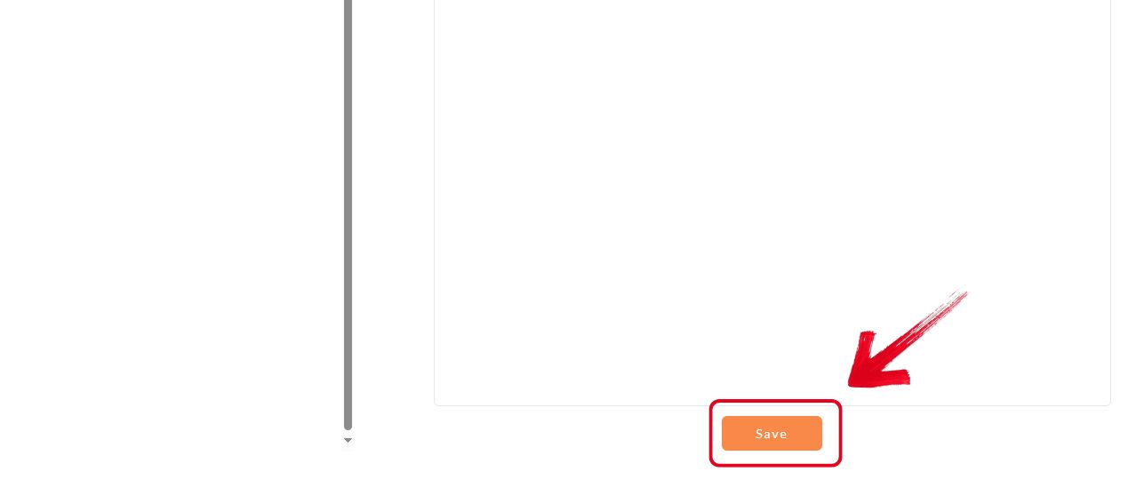  Click save button