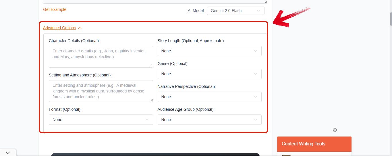 Toolbaz advanced settings panel
