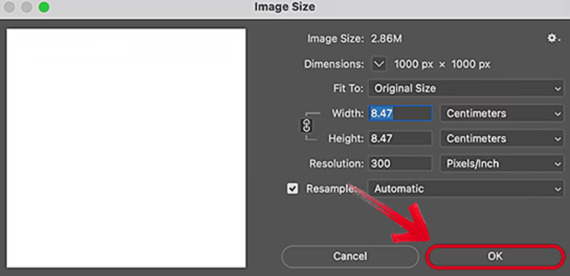 Image Size Options Photoshop