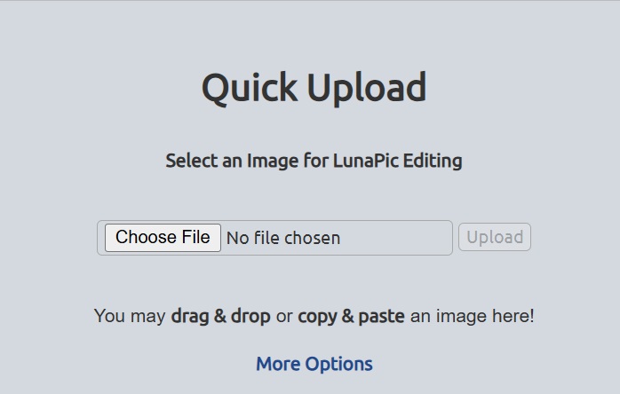 Uploading the Image
