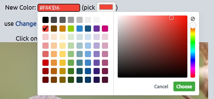 Lunapic Color Option