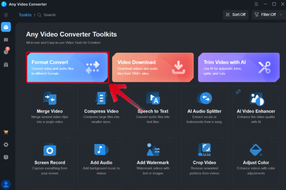 Any Video Converter Toolkits