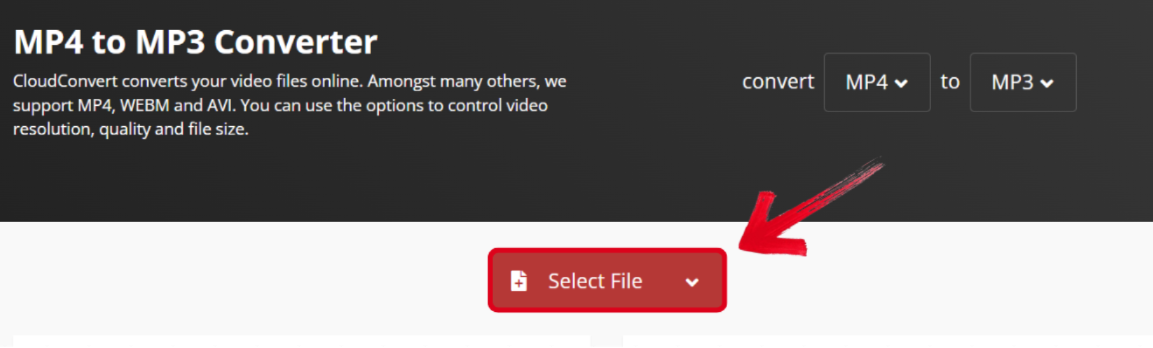 CloudConvert Importing Files