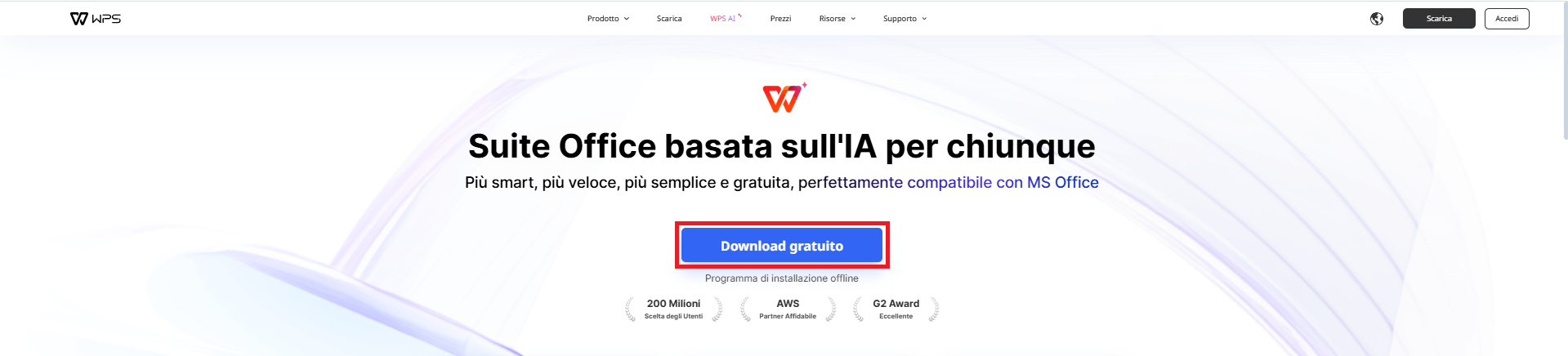 Scarica WPS Office