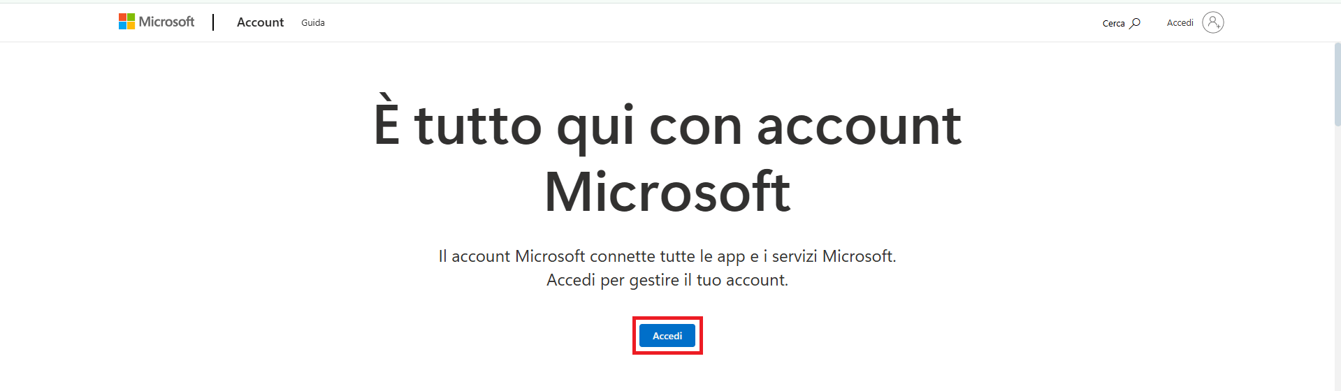 Sito web di Microsoft Office
