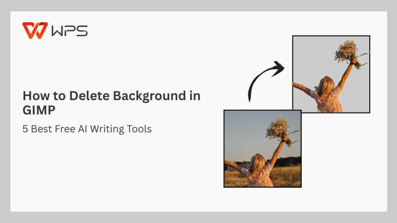 How to Delete Background in GIMP