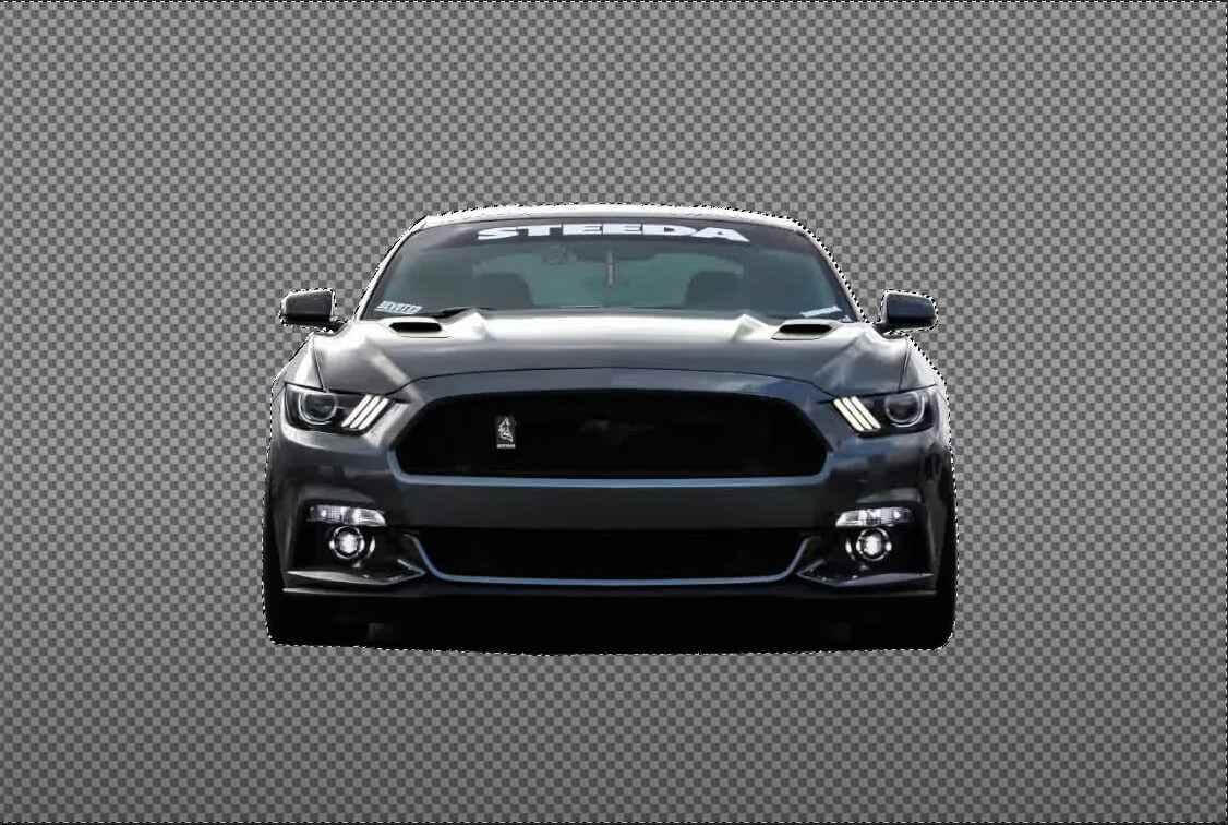 Remove background with path