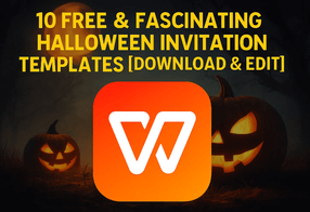 10 Free & Fascinating Halloween Invitation Templates [Download & Edit]