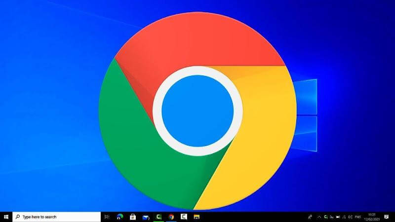 Åbn Google Chrome.