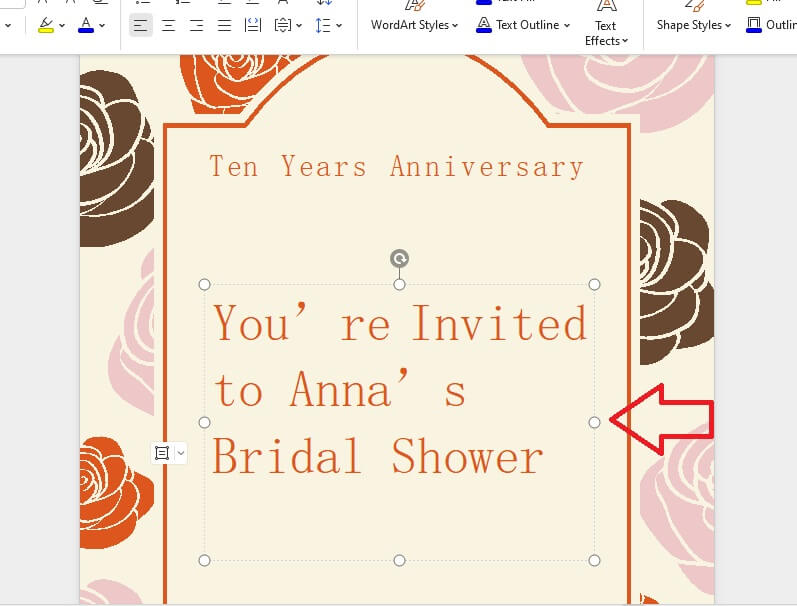 Editing the Text Field
