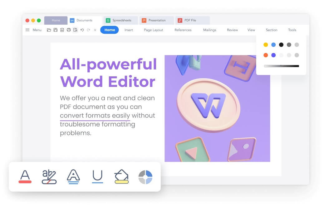 WPS Office Compatible with Microsoft Word