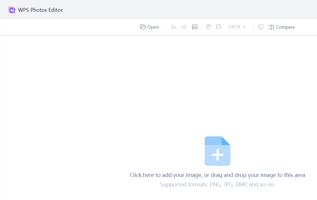Open WPS Photos Editor
