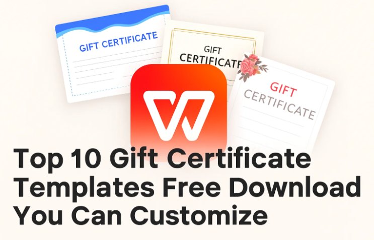 Top 10 Gift Certificate Template Free Downloads You Can Customize