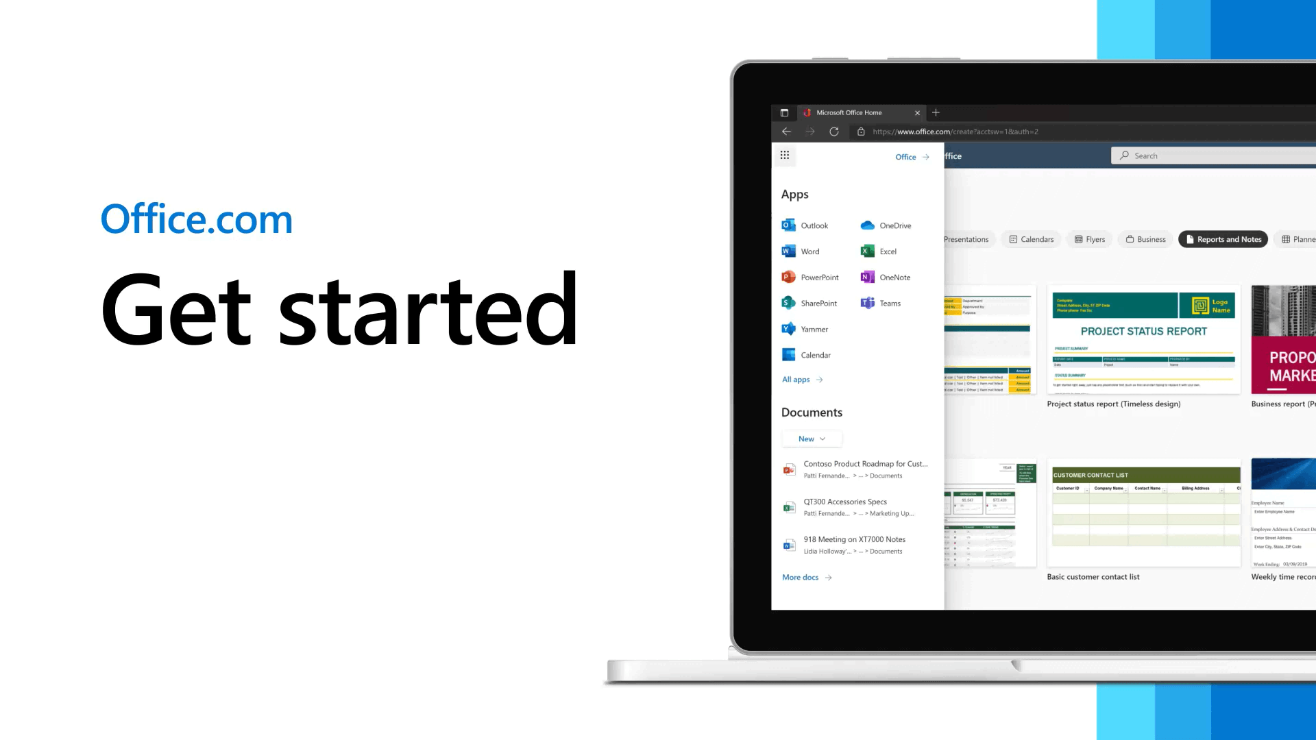 Používejte Microsoft Office na webu