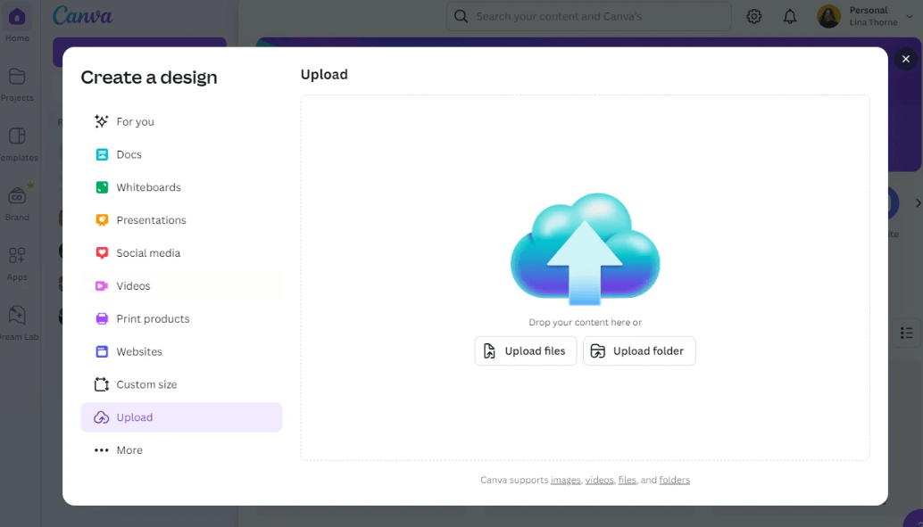 Upload PDF