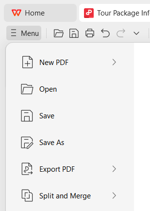 Uložit PDF