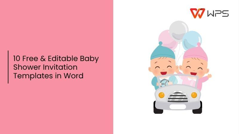  Baby Shower Invitation Templates