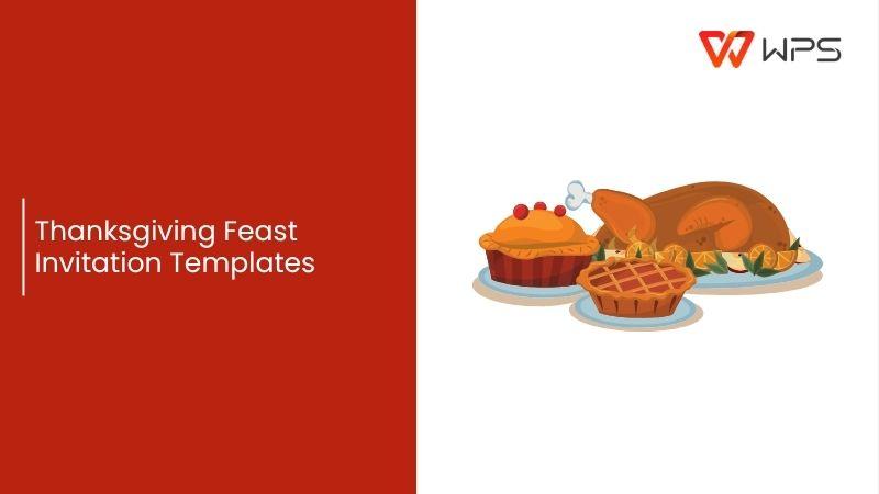 ​Thanksgiving Feast Invitation Templates [Free Download & Edit Easily]