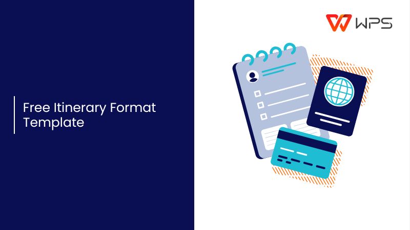 Free Itinerary Format Templates