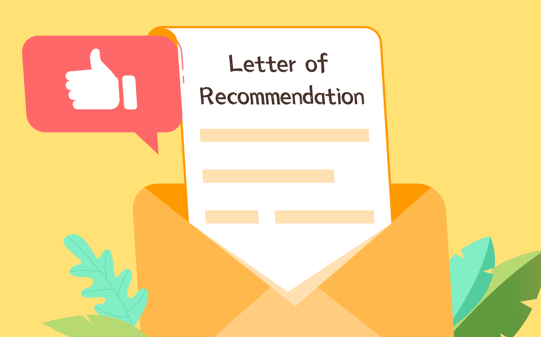 Letter of Recommendation Template [Free Download & Write Easily]