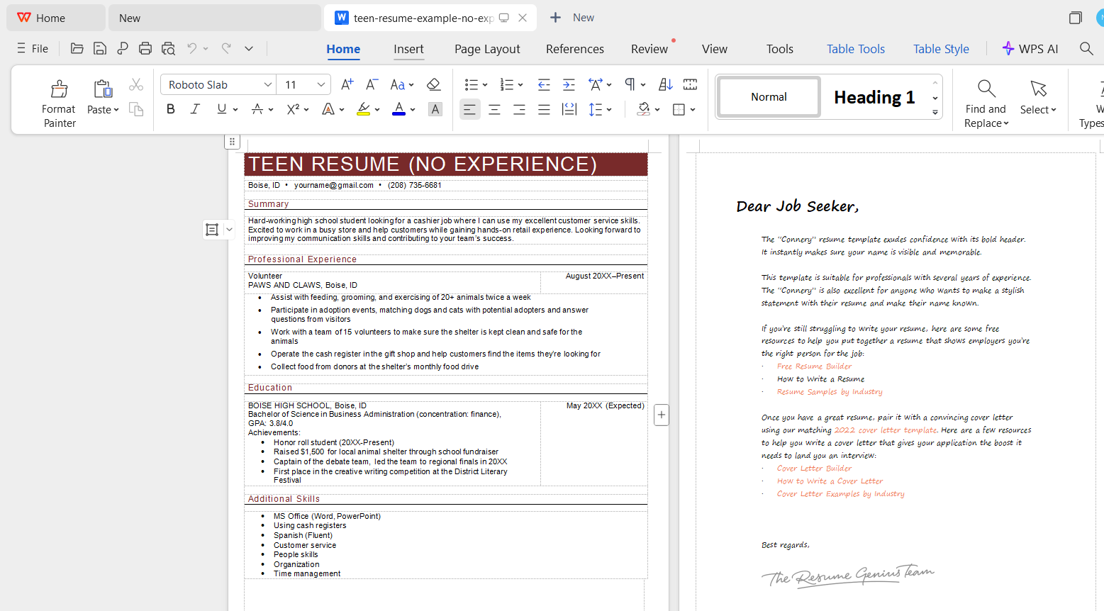  Import the word file