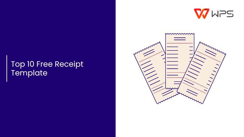 Top 10 Free Receipt Template [Download & Edit Easily]