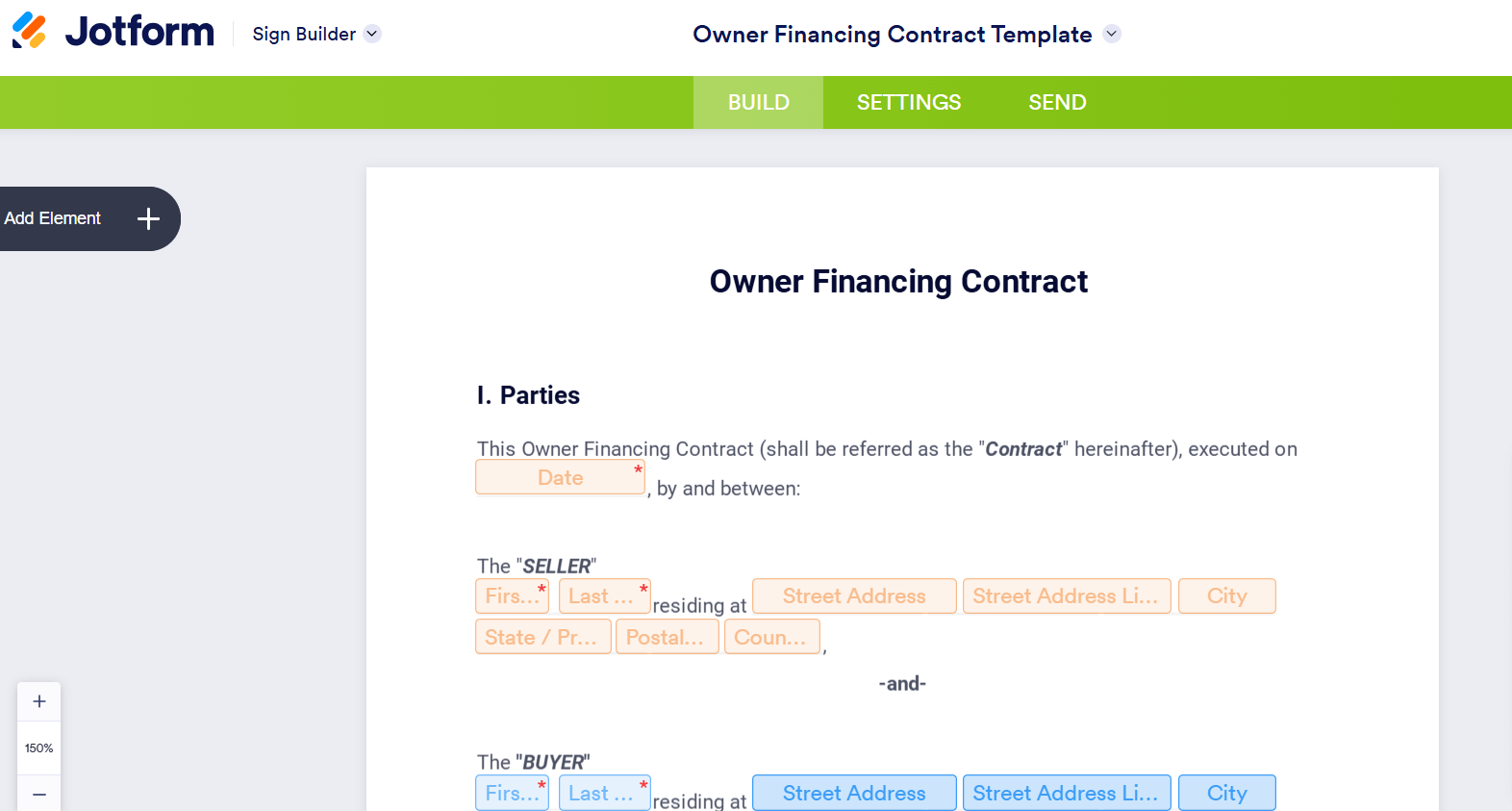 real estate contract for sale by owner free download jotfrom